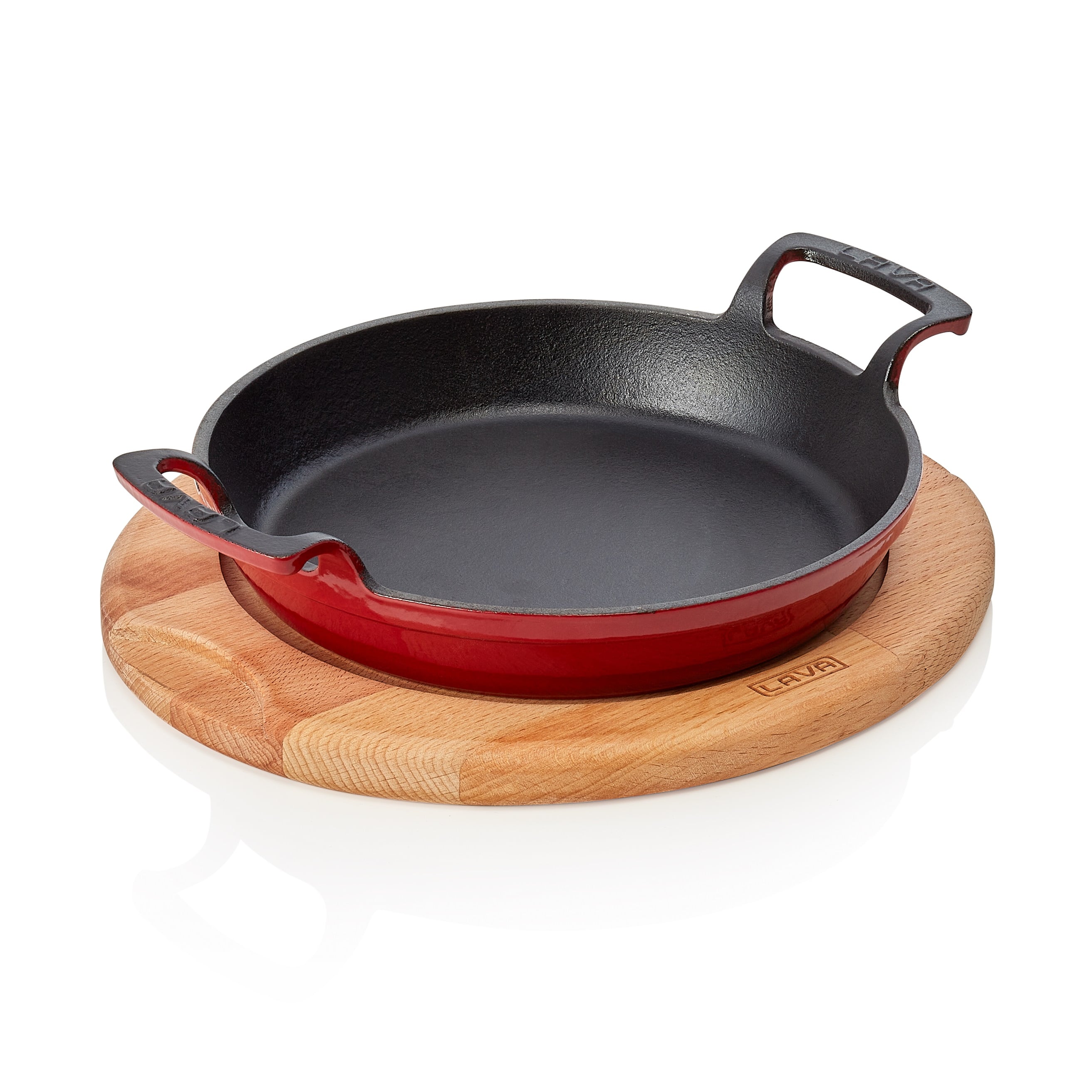 Servierpfanne 20x3,5cm LAVA rot