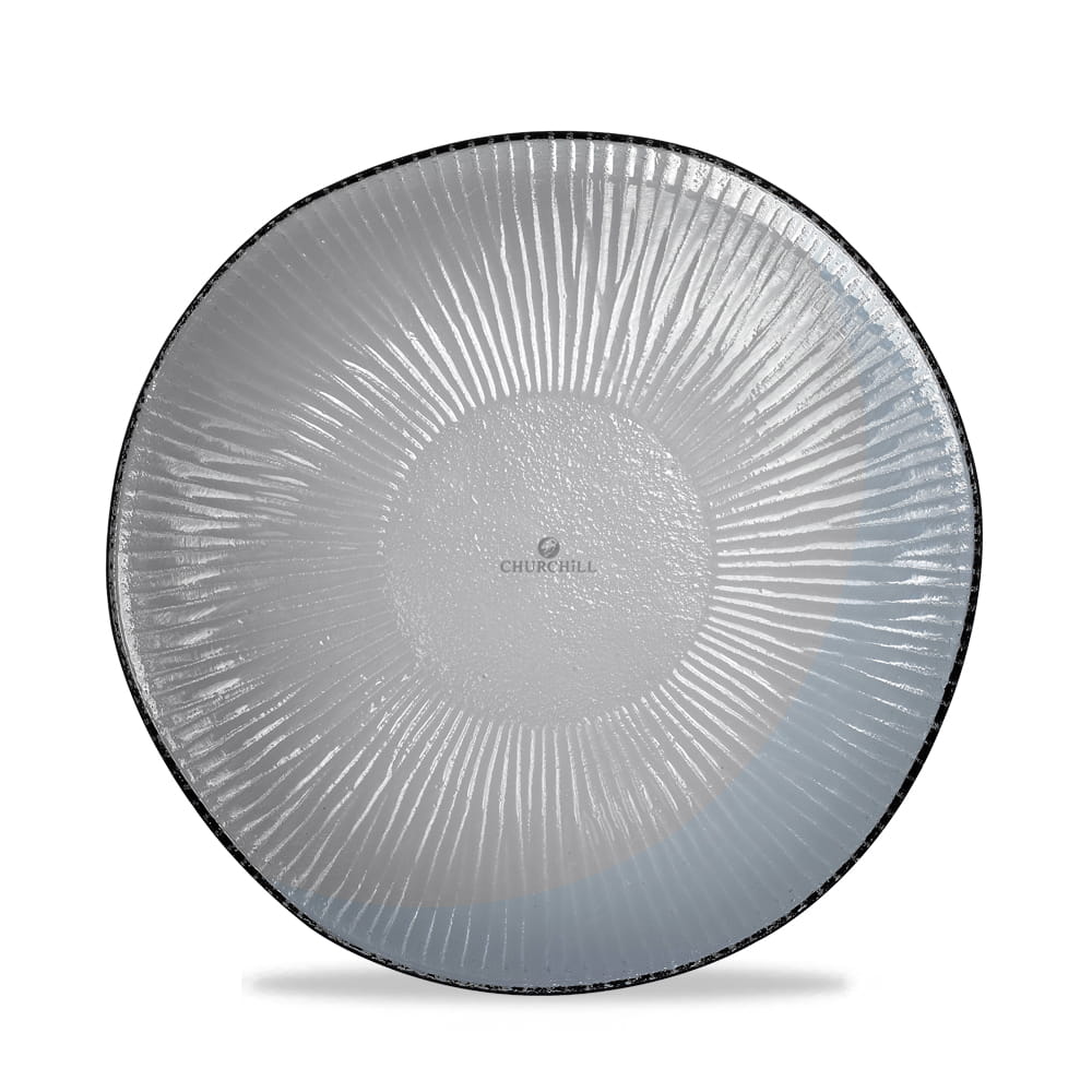 Teller 22,5cm BAMBOO GLASS dusk