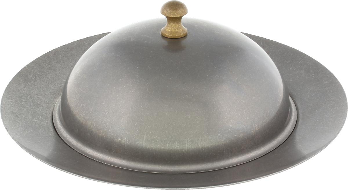 Teller rund mit Cloche 20m SPOTLIGHTS silber