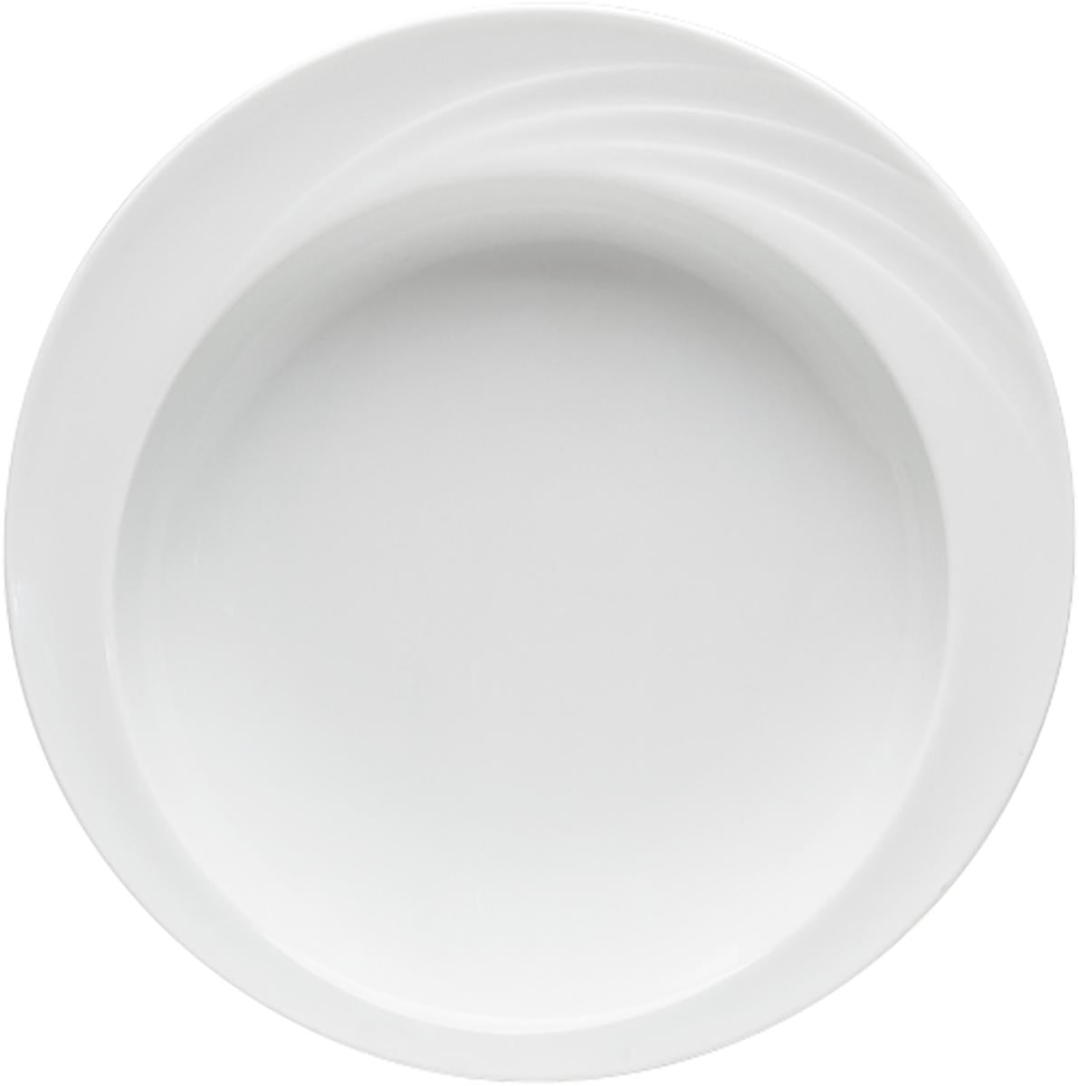 Komfortteller tief rund Fahne Relief 23cm DONNA SENIOR