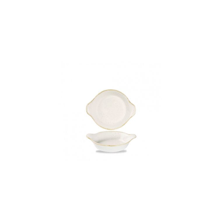 Backform rund 17,5cm 59cl STONECAST barley white