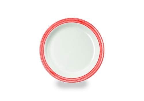 Teller flach Fahne Ø19,5cm BISTRO cherryrot