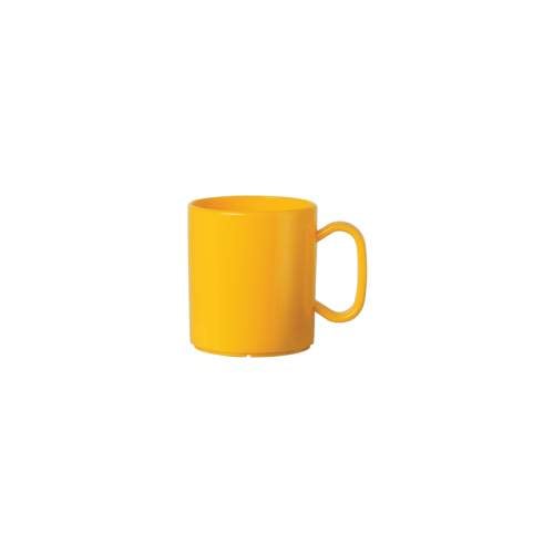 Kaffeebecher 0,33L gelb stapelbar