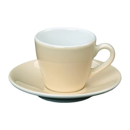 Espressotasse mit Untertasse 0,1L COFFEESHOP beige
