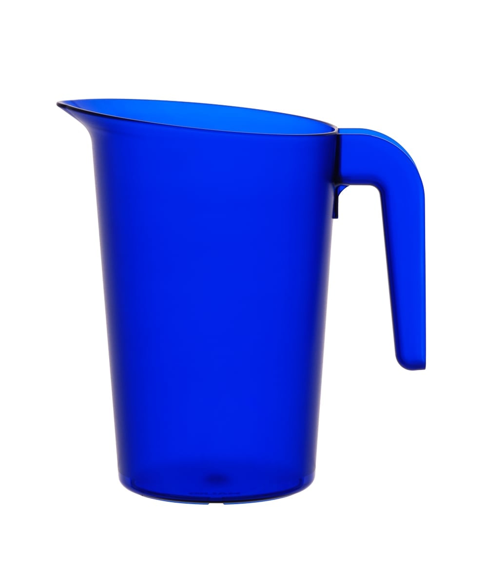 Krug 1L PC LUCY blau stapelbar
