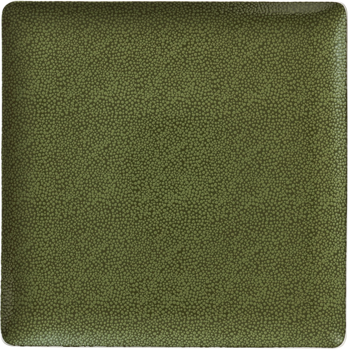 Teller flach quadratisch coup 20x20cm PURITY PEARLS GREENS