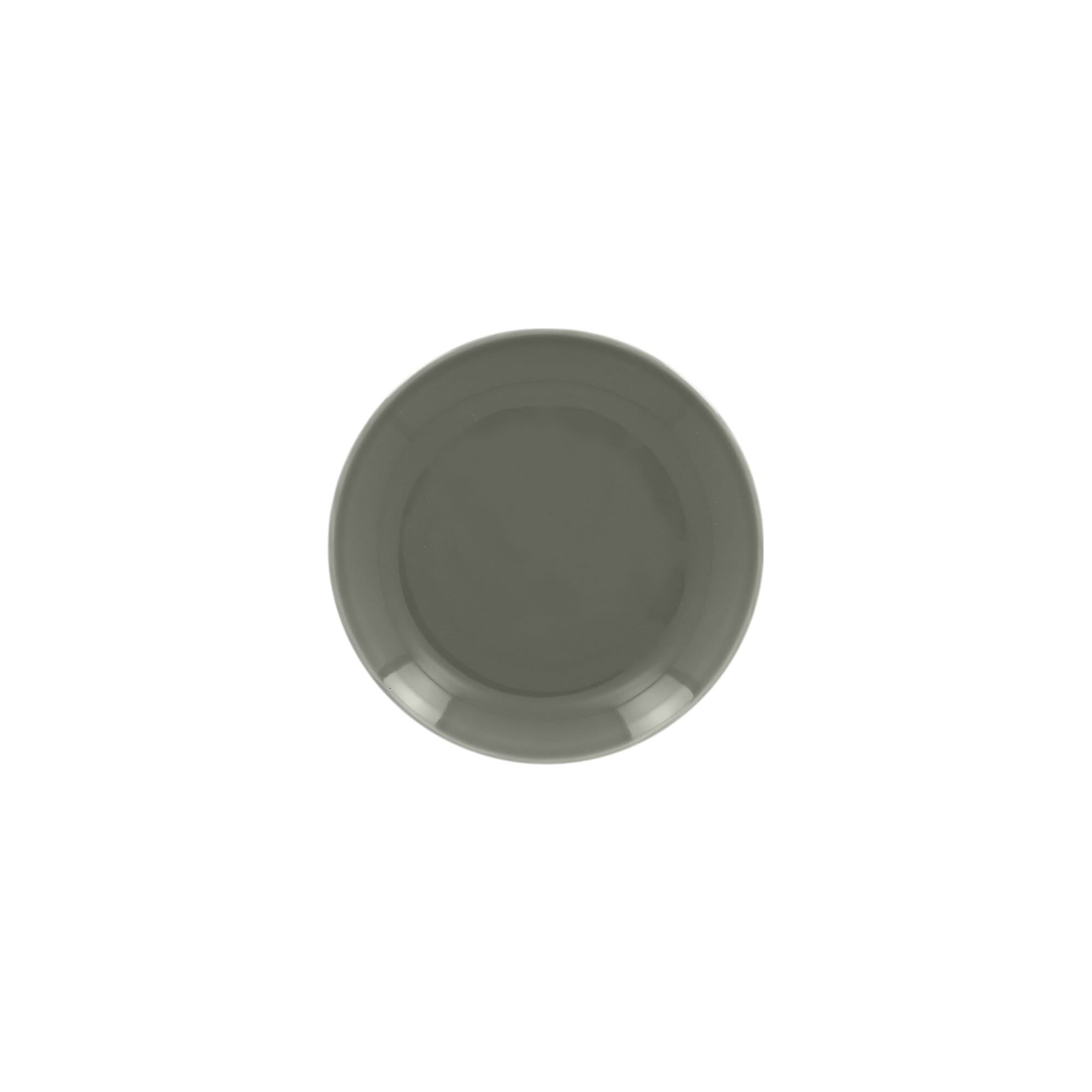 Teller flach coup 21cm NANO grau