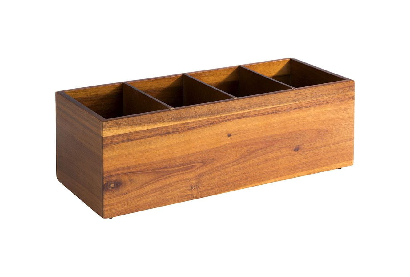 Holzbox WOODY 36 x 14 cm, H: 12,5 cm