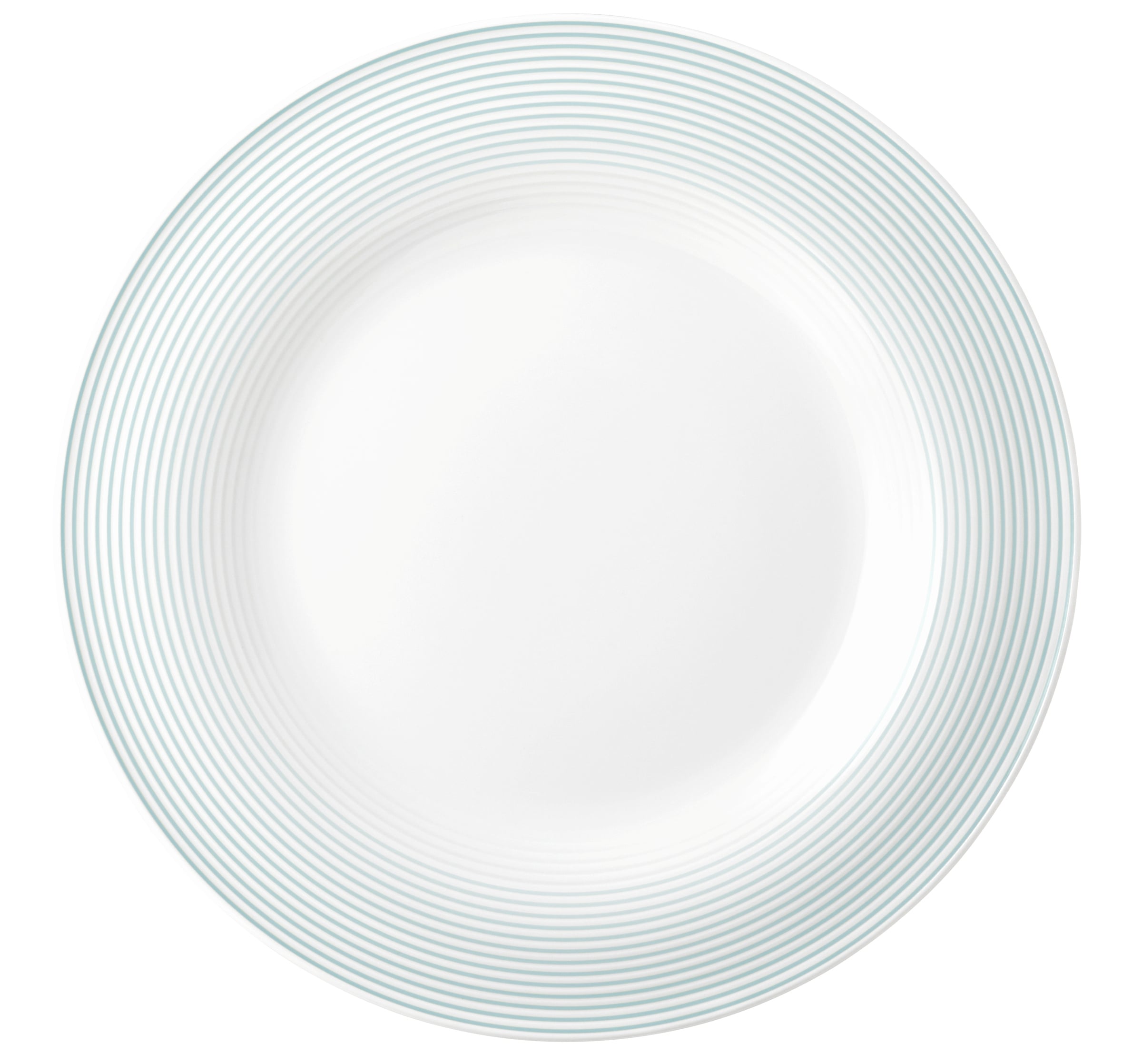 Teller rund mit Relief flach 30cm BLUES arktisblau