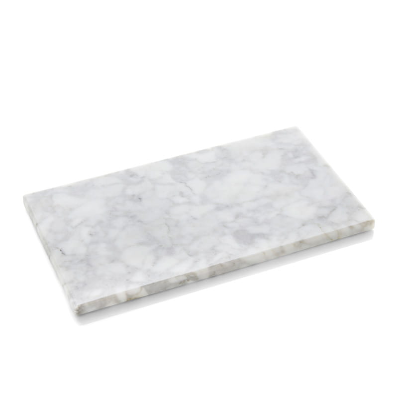 Platte Marmor weiss 28x16x1,2cm STYLE LIGHTS