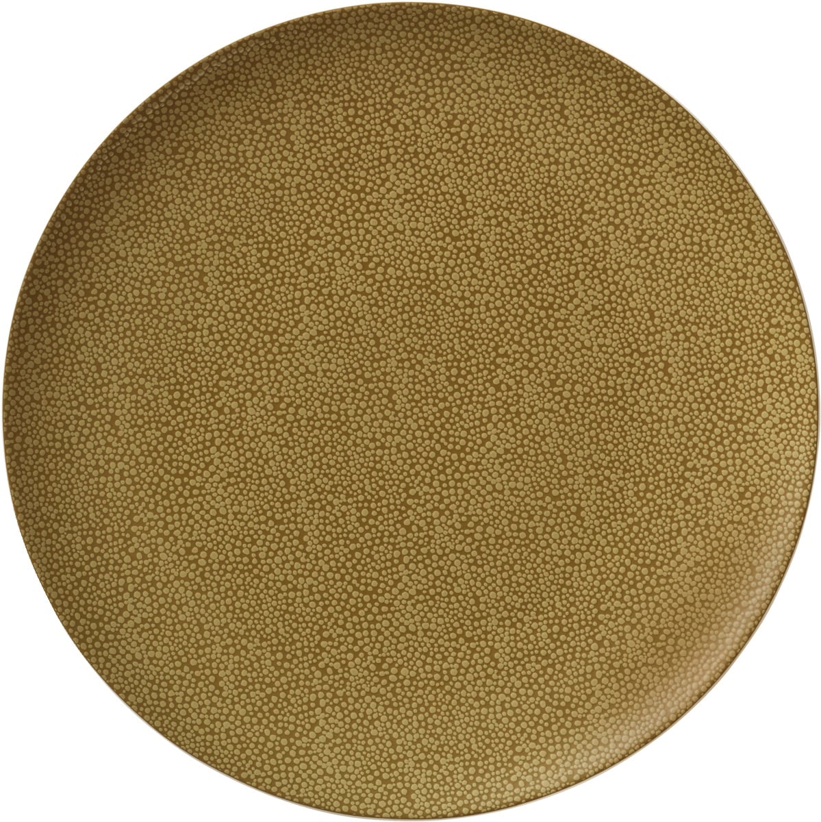 Teller flach rund coup 27cm PURITY PEARLS OLIVE