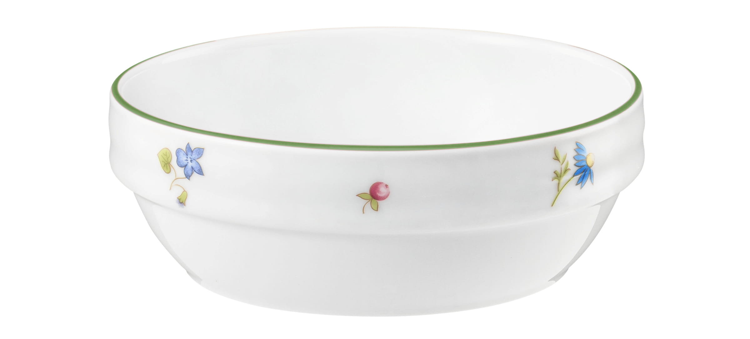 Schale rund rund 12cm COMMUNITY streublume grüne linie