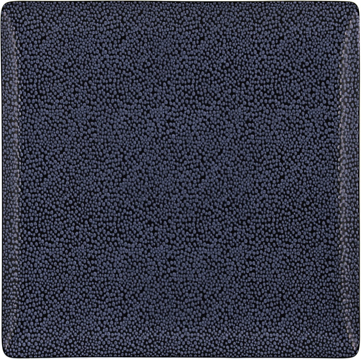 Teller flach quadratisch coup 27x27cm PURITY PEARL dark