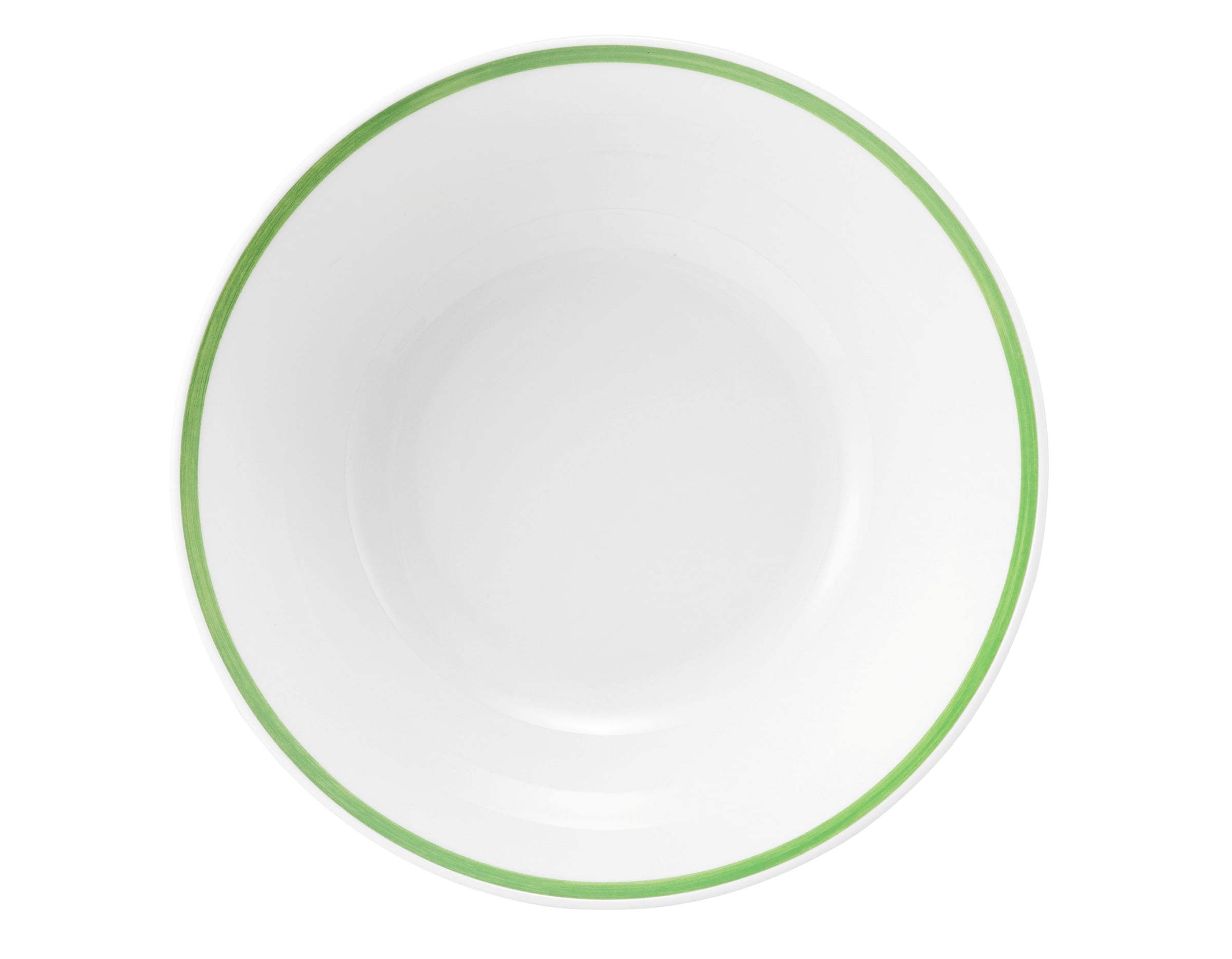 Schale rund rund 21cm COMMUNITY pinselband grün