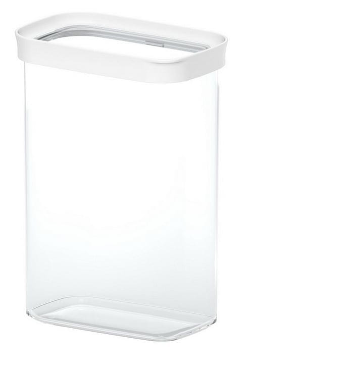 Frischhaltedose 2,2L mit Deckel OPTIMA weiß stapelbar