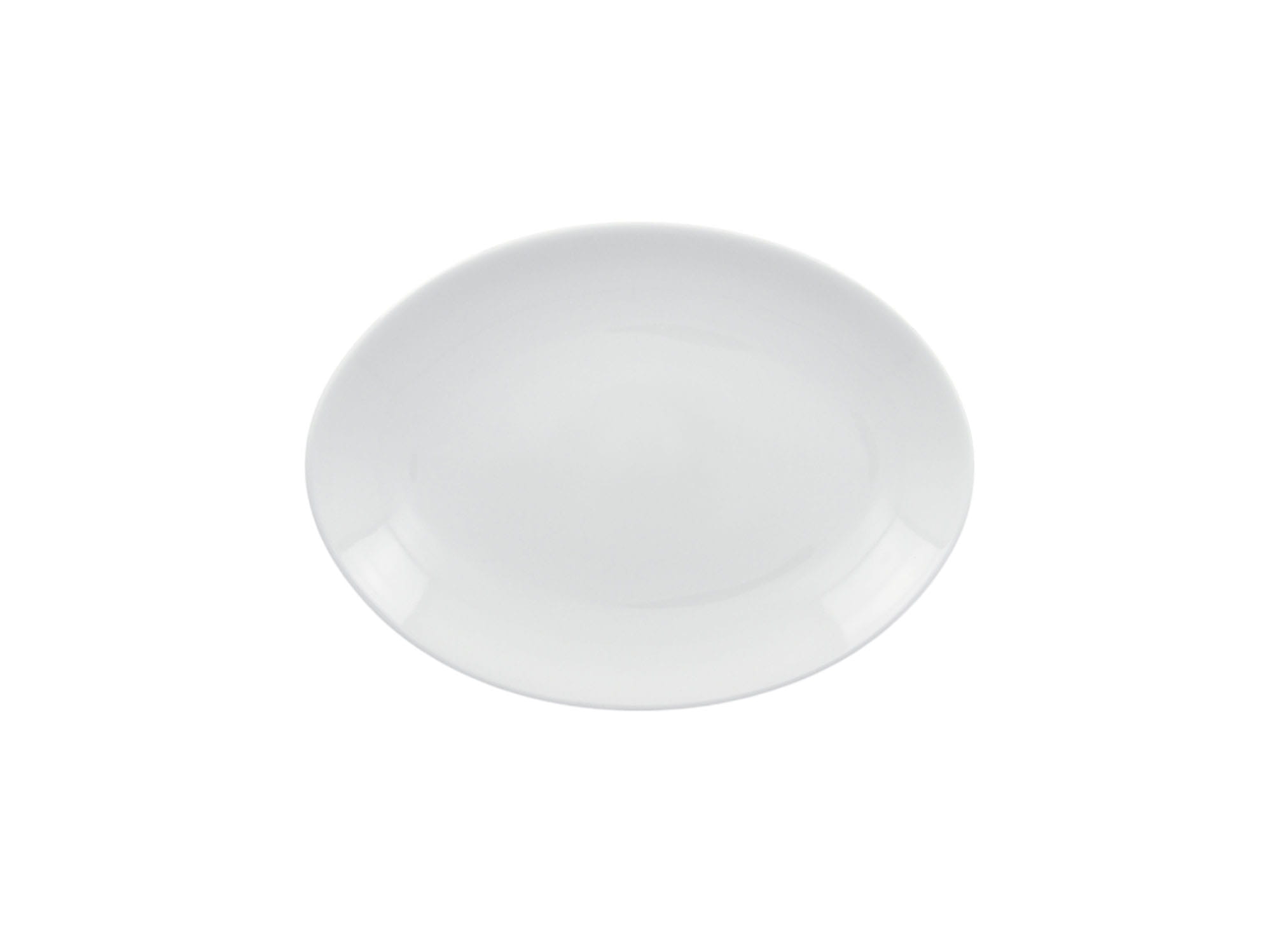 Platte oval 26x19x3cm ORION white