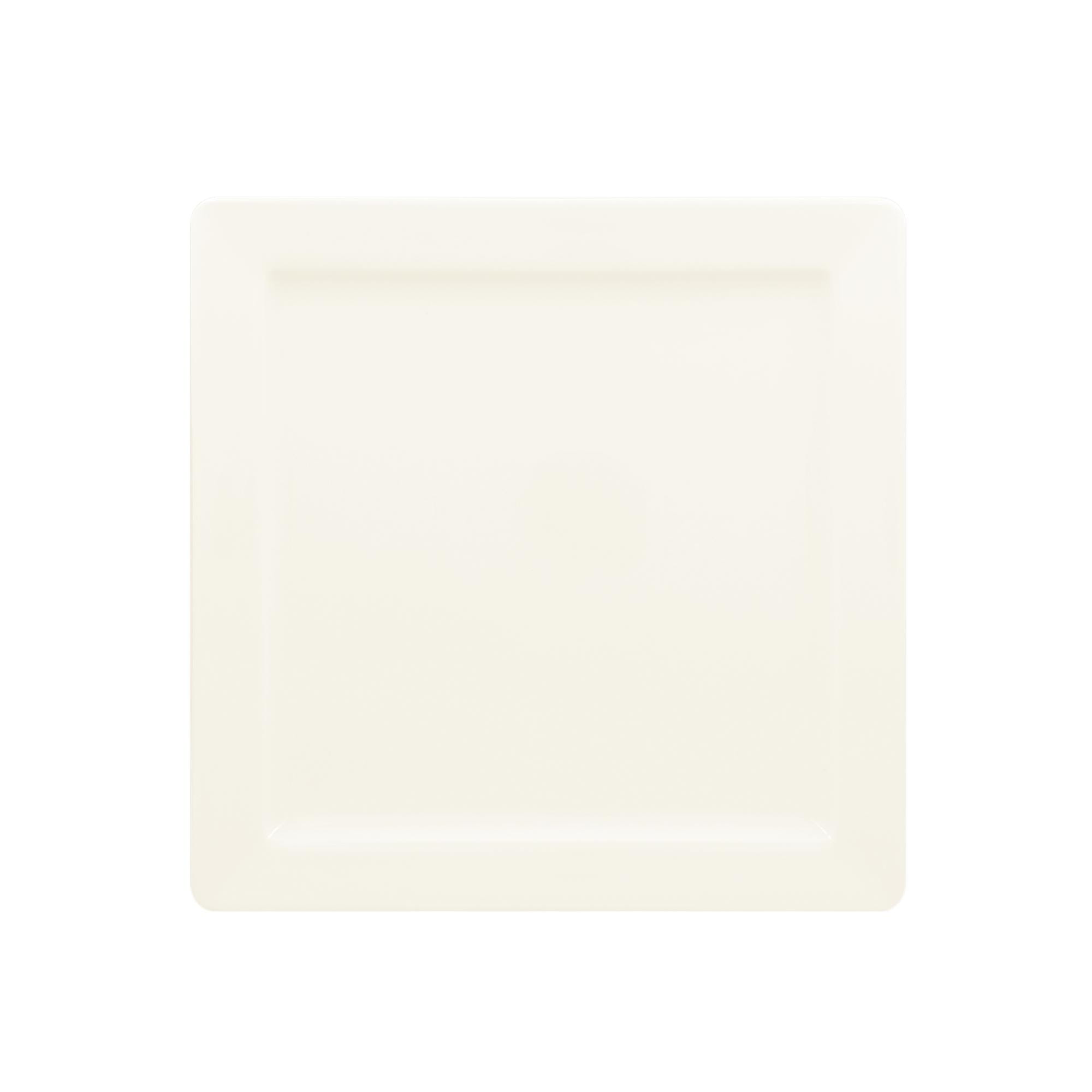 Teller eckig 27,1x27,1x2,3cm CORE white