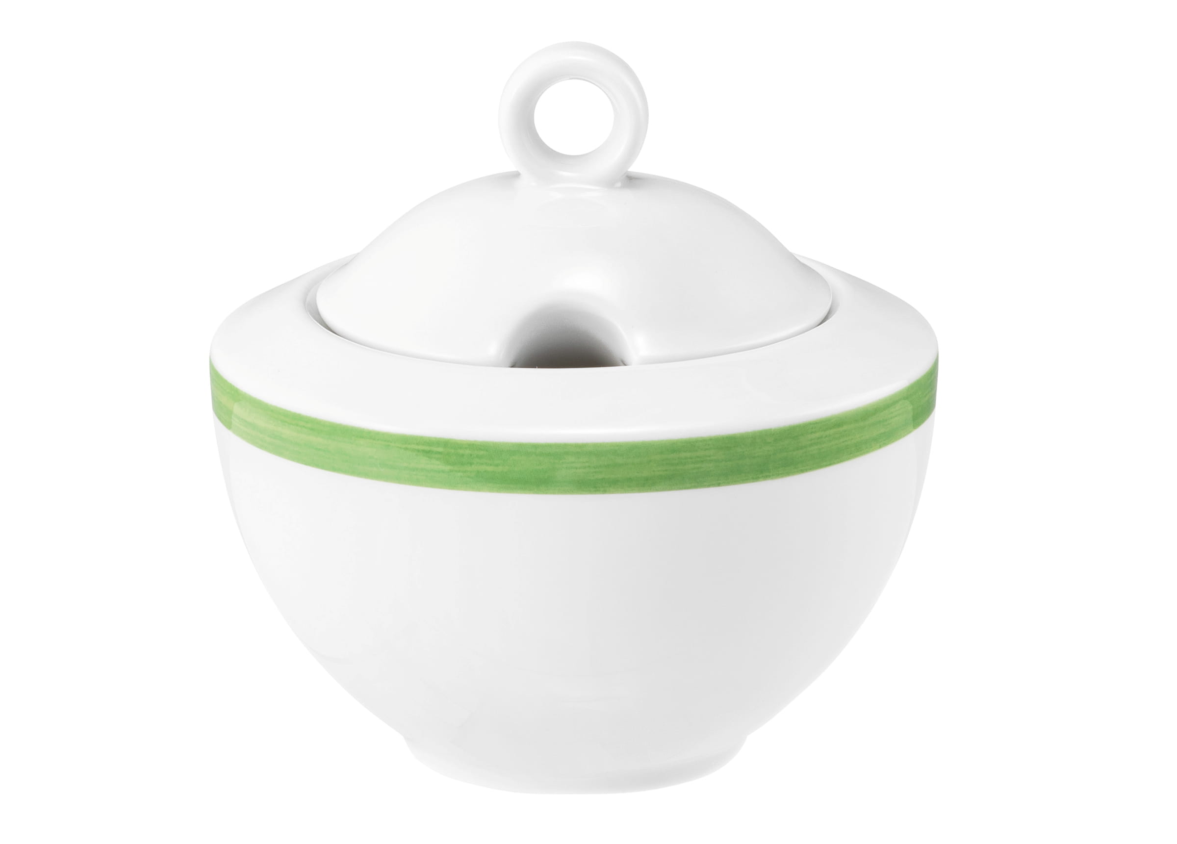 Zuckerdose rund 2 0,28l COMMUNITY pinselband grün
