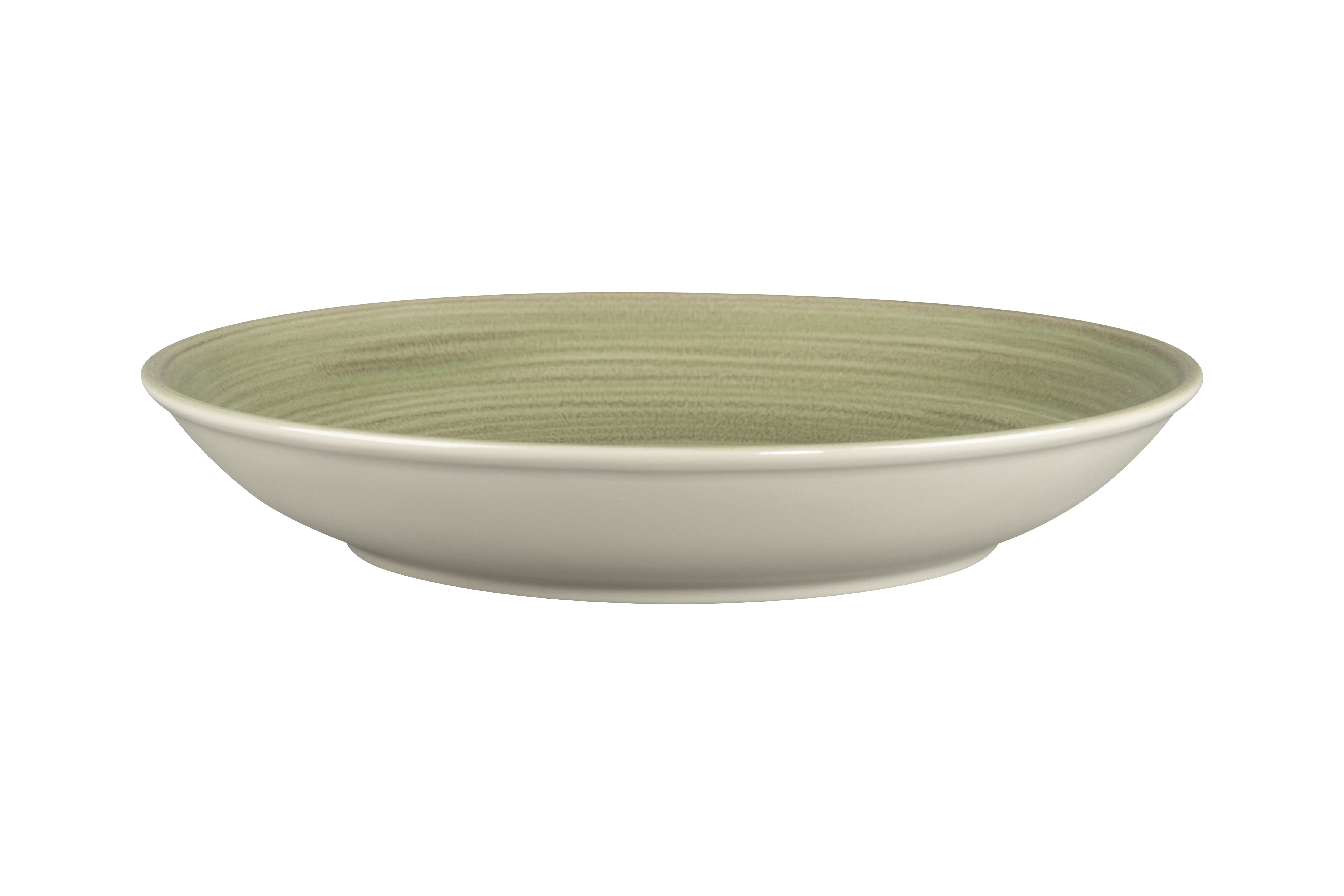 Teller tief coup 30cm RAKSTONE SPOT emerald green