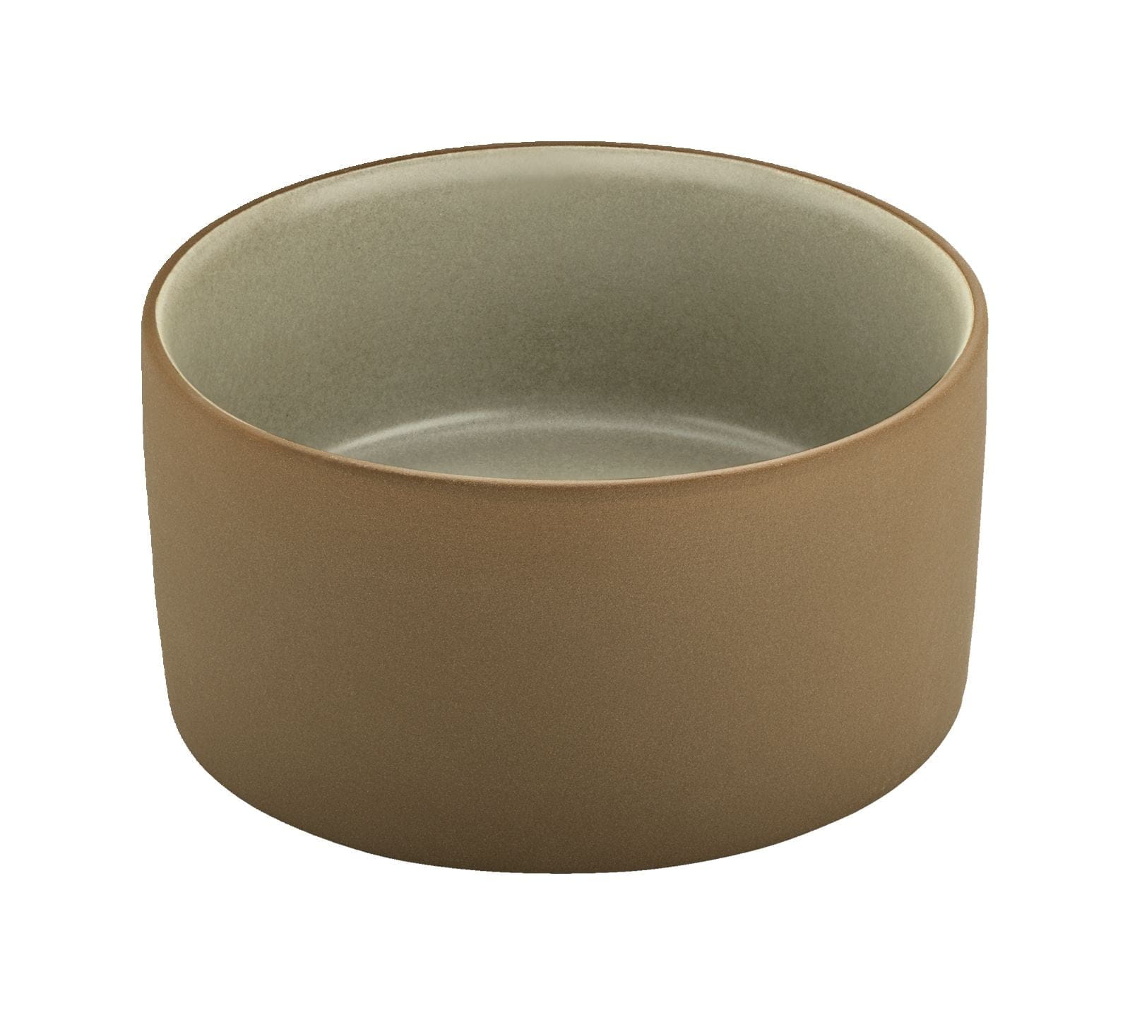 Schale/Plateau 2 in1 16cm beige/grau