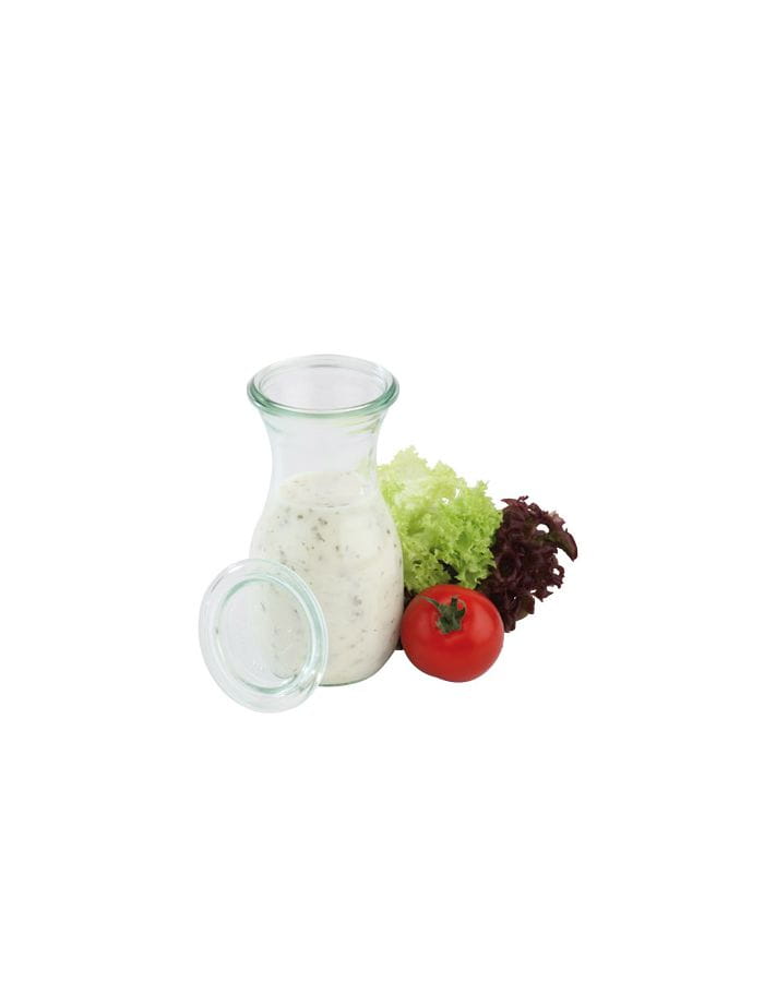 6 Stück Flaschen 250ml mit Deckel WECK