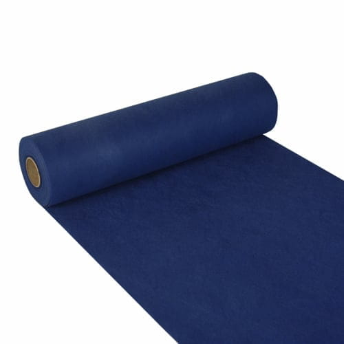 Tischläufer 24mx40cm SOFT SELECTION Vlies dunkelblau