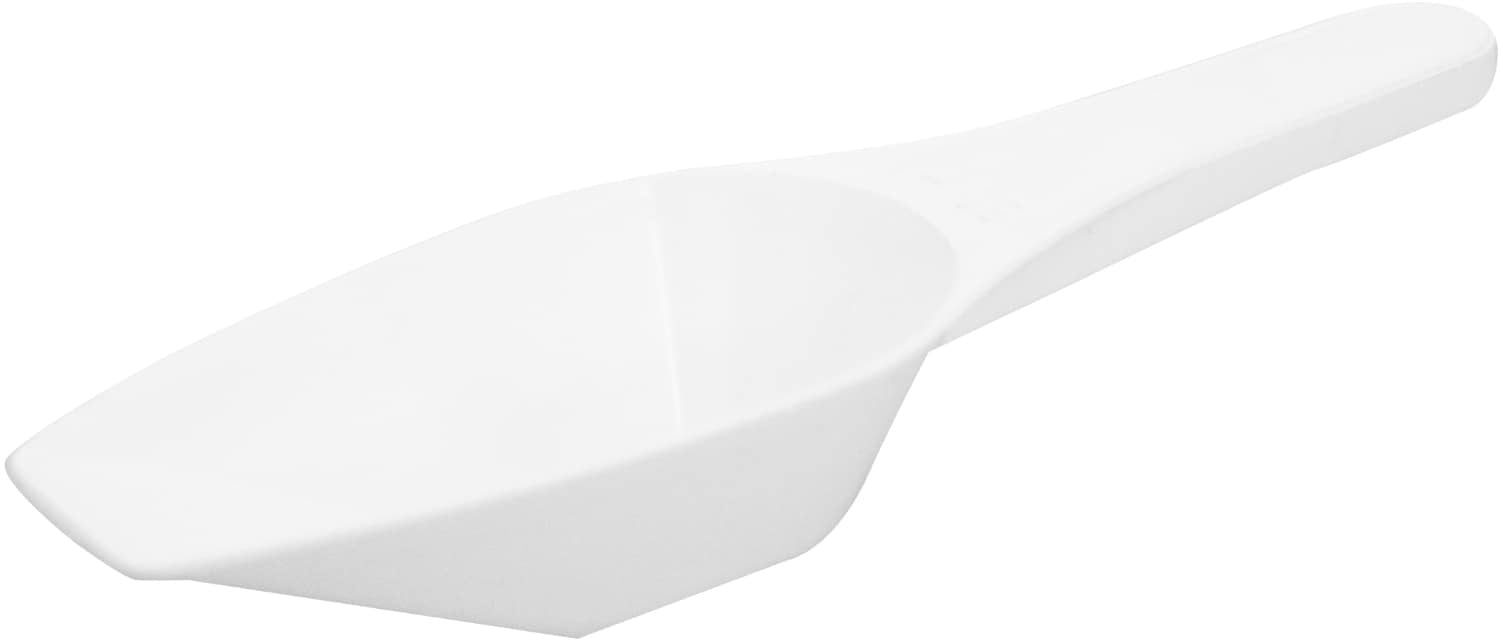 Messschaufel 160mm 50ml PP weiß