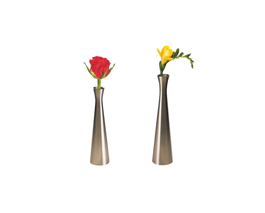 Vase D:4cm H:16,5cm Zinkdruckguss