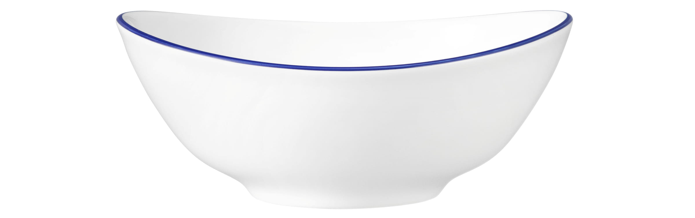 Schale rund oval 5238 16cm MODERN LIFE blue line