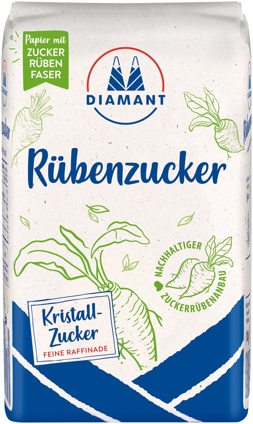 Diamant Raffinade-Zucker fein