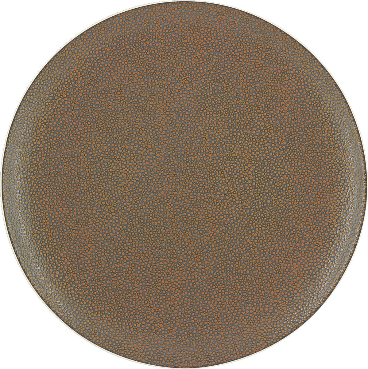 Teller flach rund coup 16cm PURITY PEARLS METALLIC gold