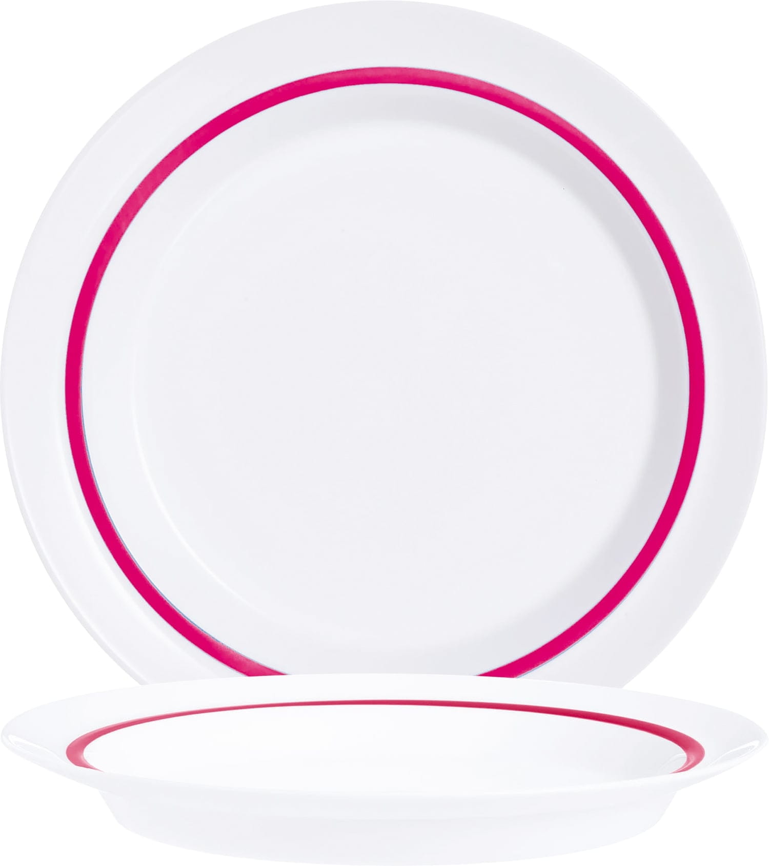 Teller flach Ø19cm AUTONOMY rot