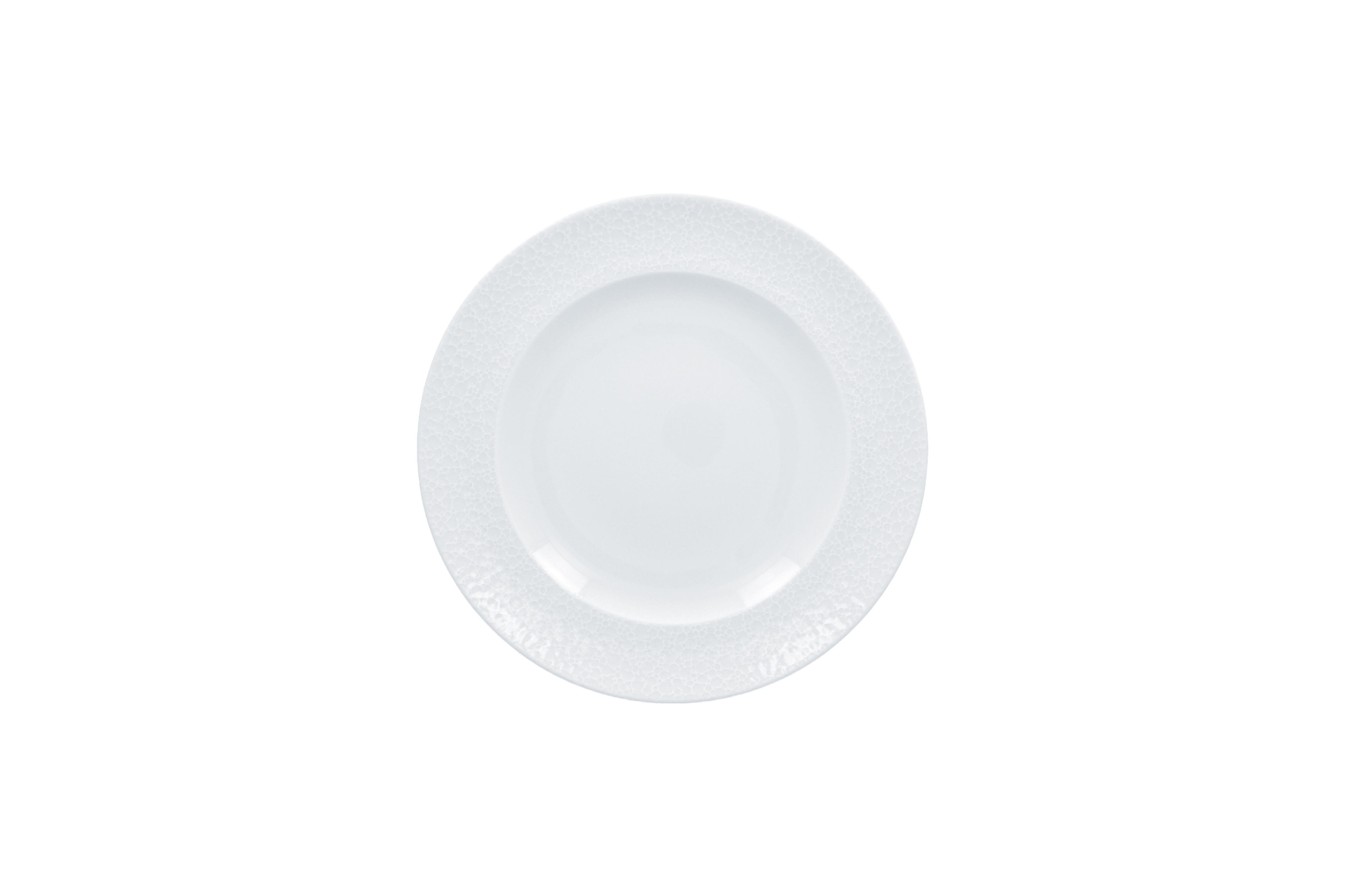 Teller flach Ø23,9cm H2,6cm CHARM white