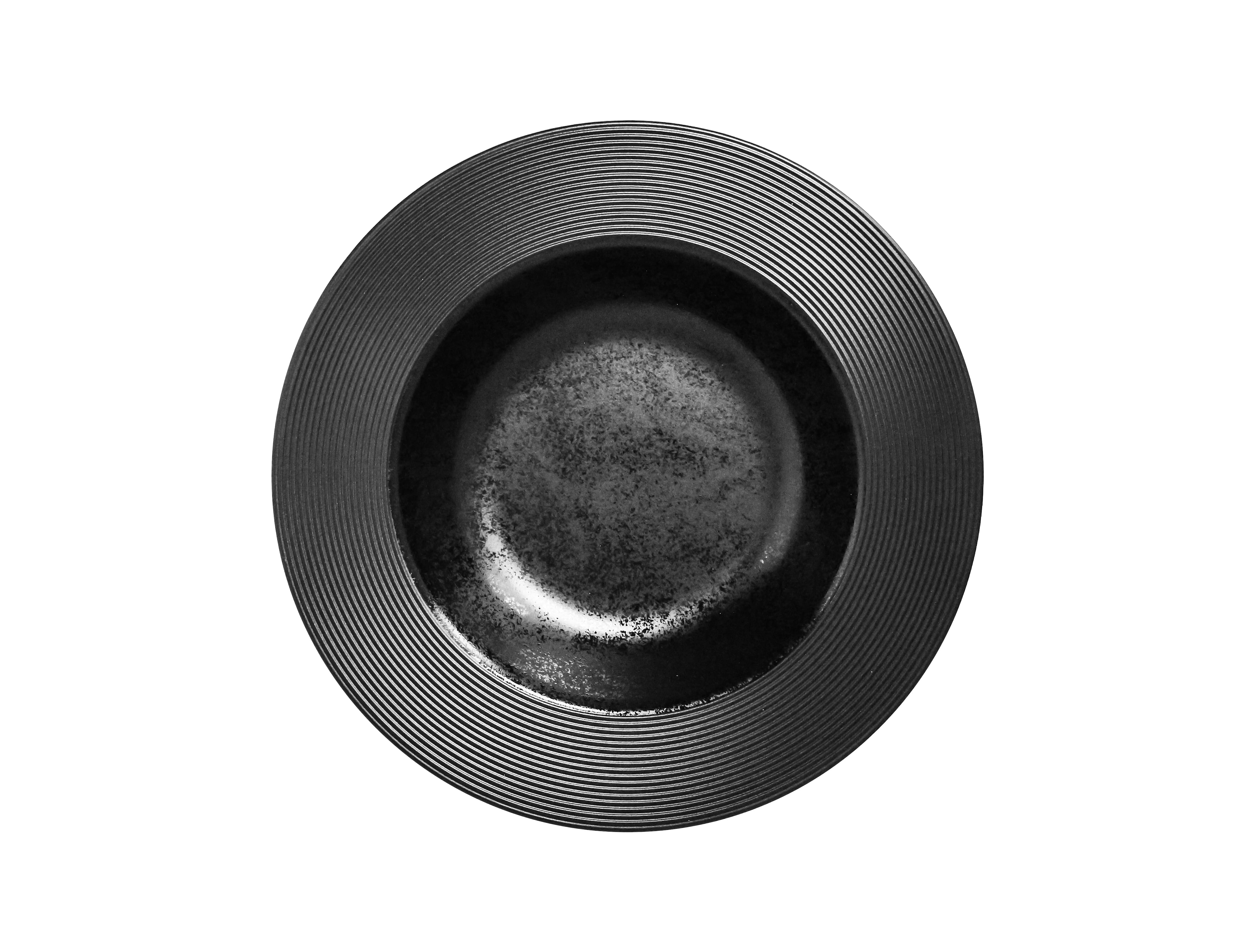 Teller tief Ø30,4cm H5cm 0,8L EDGE black