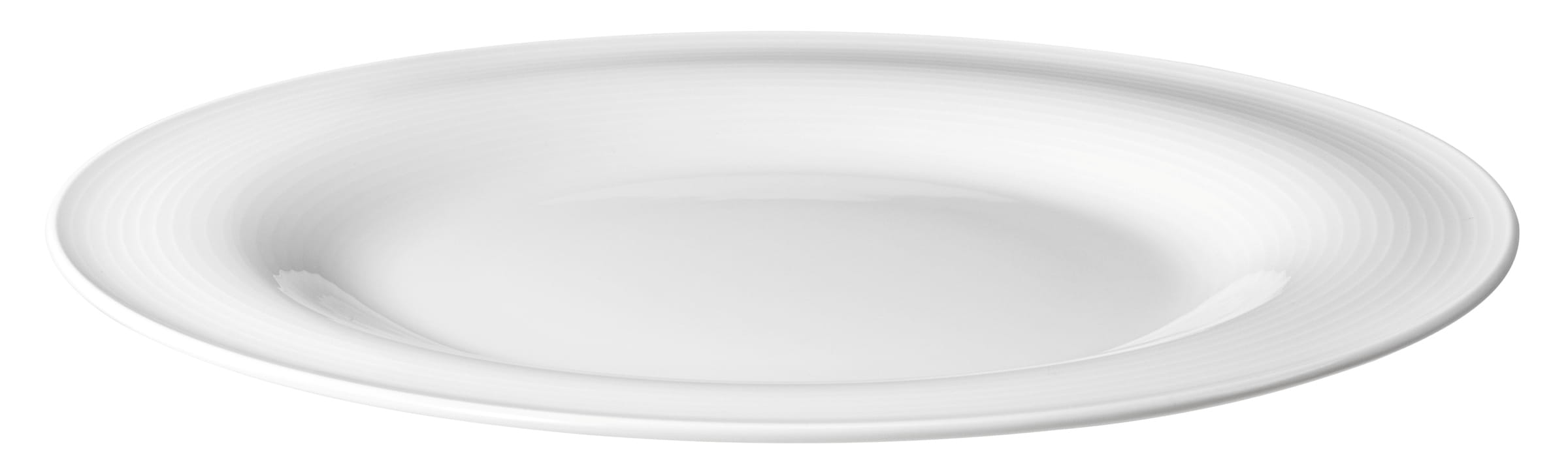 Teller flach 30cm BLUES weiß