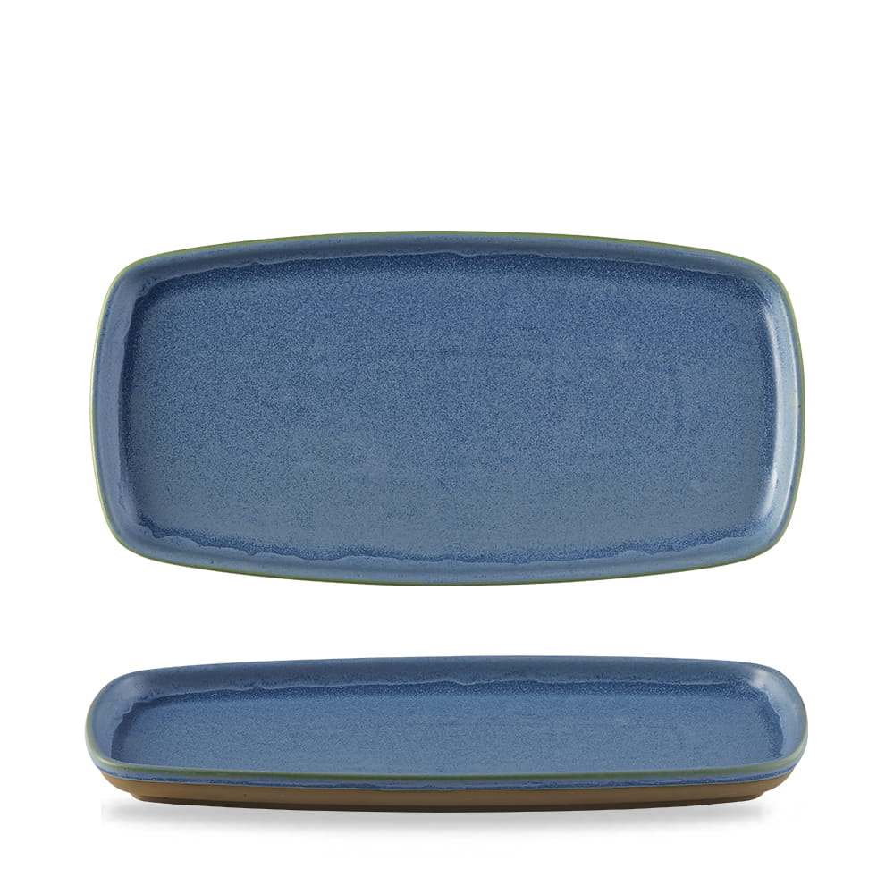 Platte rechteckig 30cm EMERGE Oslo Blue