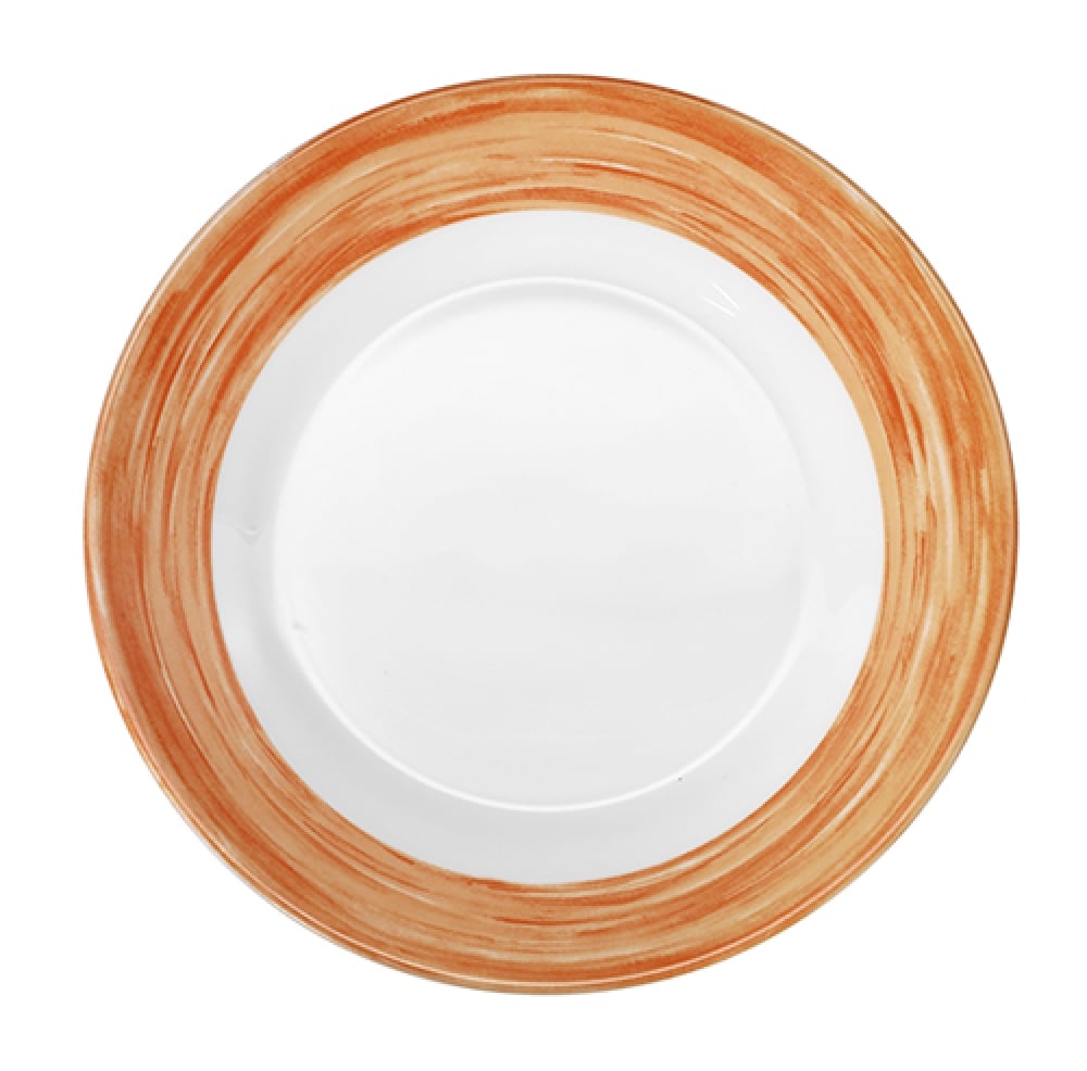 Teller tief Ø22,5cm BRUSH orange