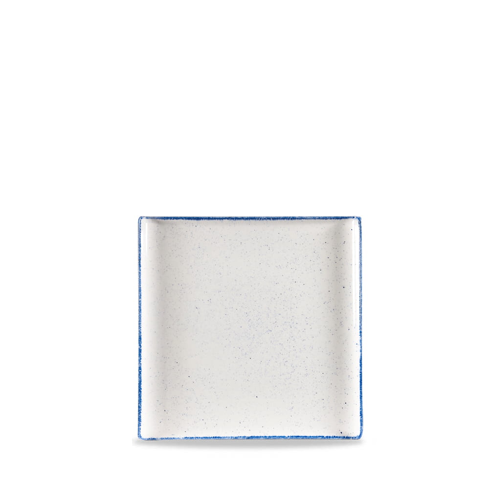 Buffet Tablett quadratisch 30,3cm STONECAST HINTS indigo