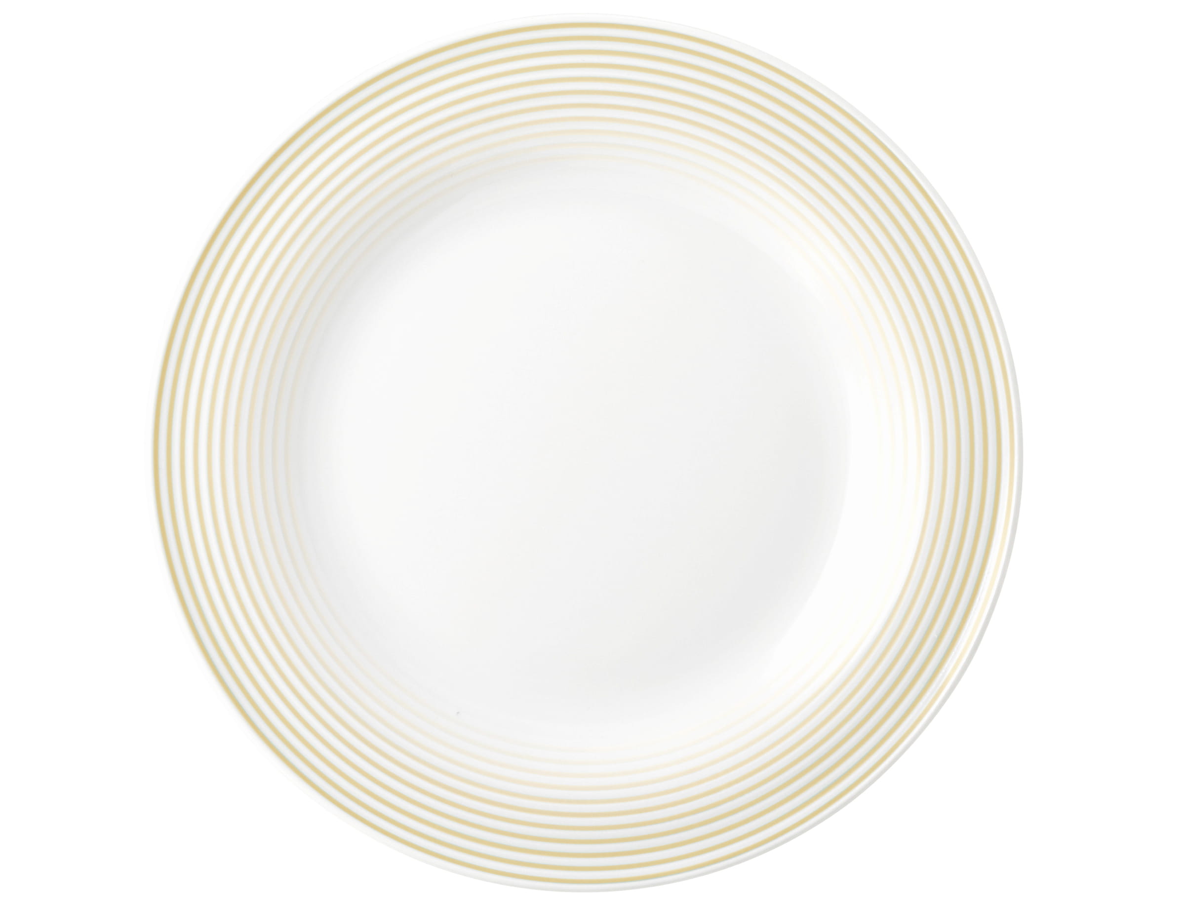 Teller rund mit Relief flach 21,5cm BLUES sandbeige