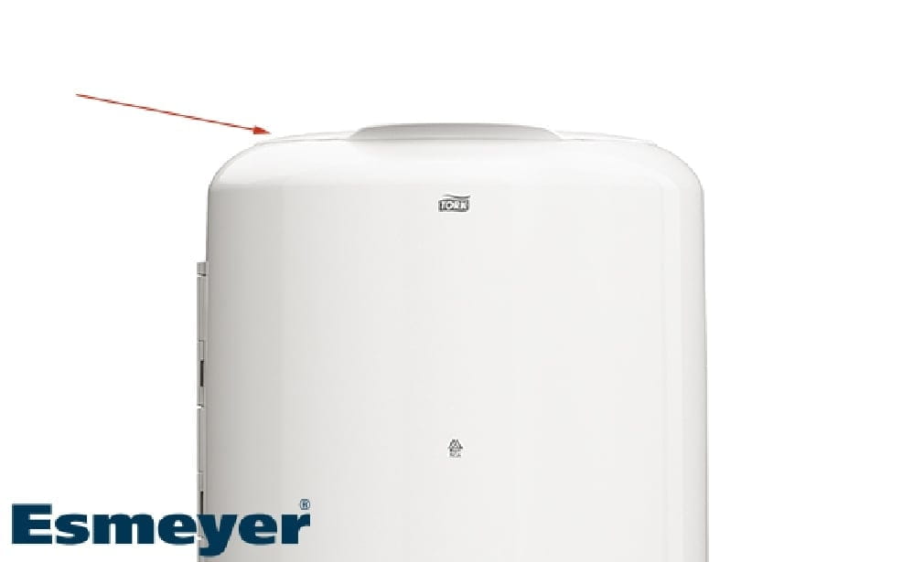 Flachdeckel zu Abfalleimer ELEVATION weiß