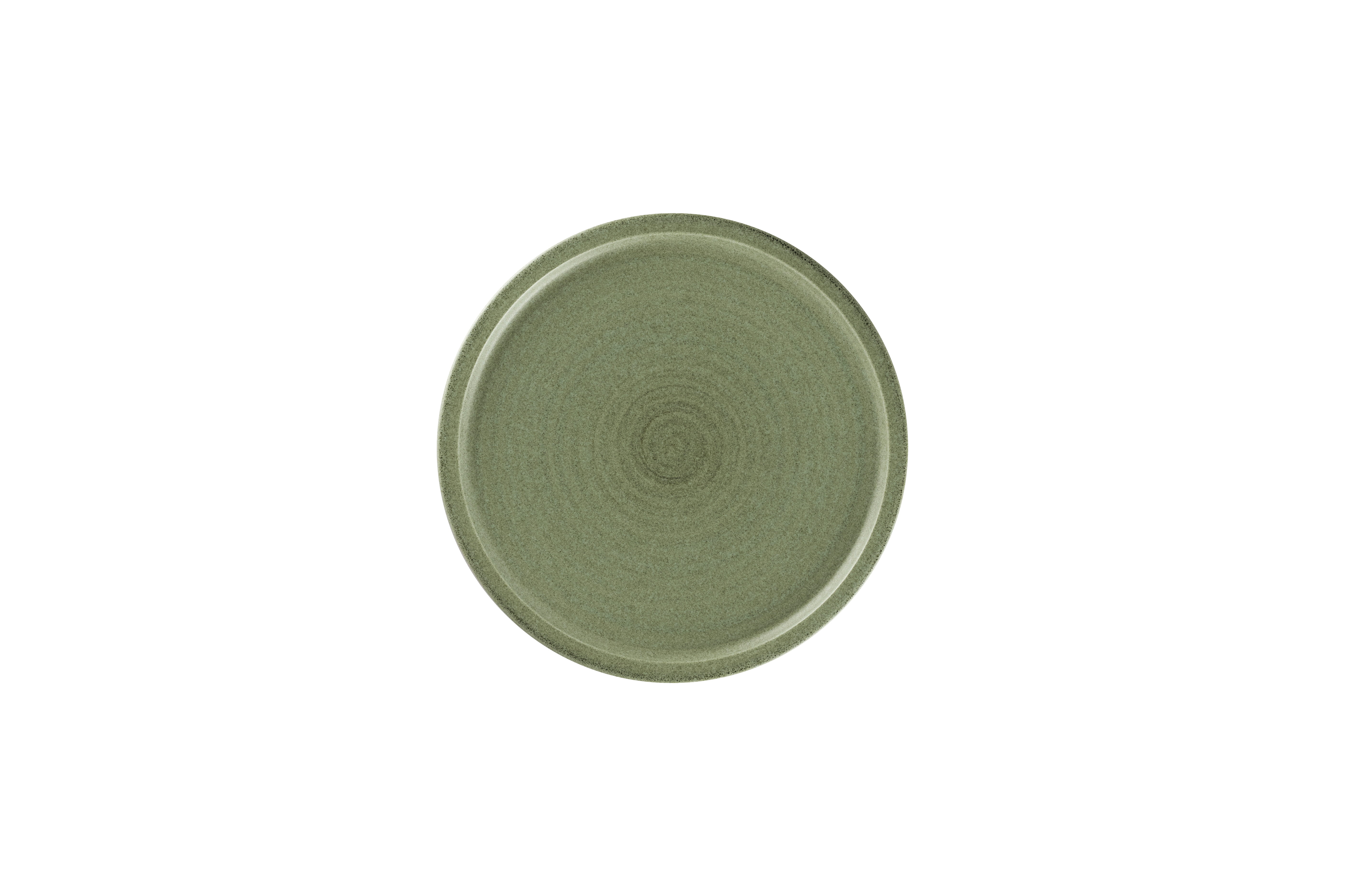 Teller flach coup Ø20,4cm H2,1cm 0 EASE SELVA dark green