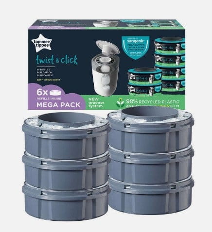 6-er Kassette Nachfüllpack TT TWIST&CLICK