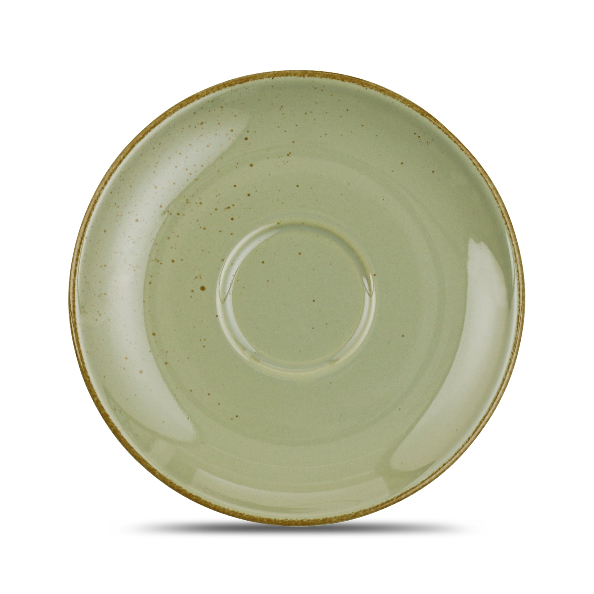 Milchkaffee-Untertasse 16cm SMART olive smash