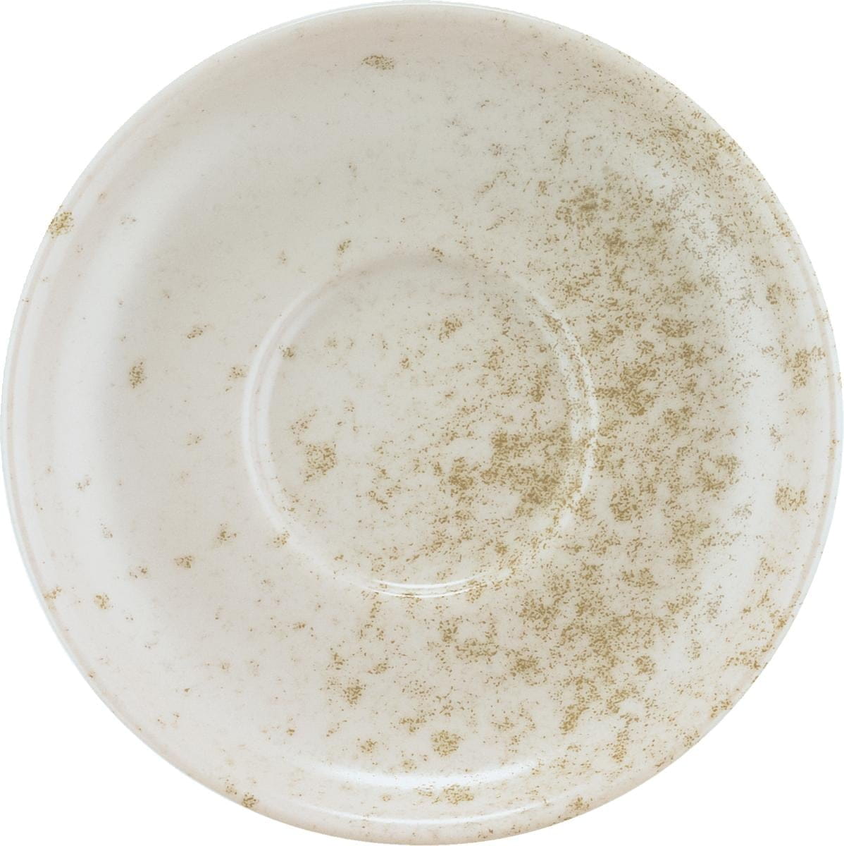 Kaffeeuntertasse rund 14cm SANDSTONE BEIGE