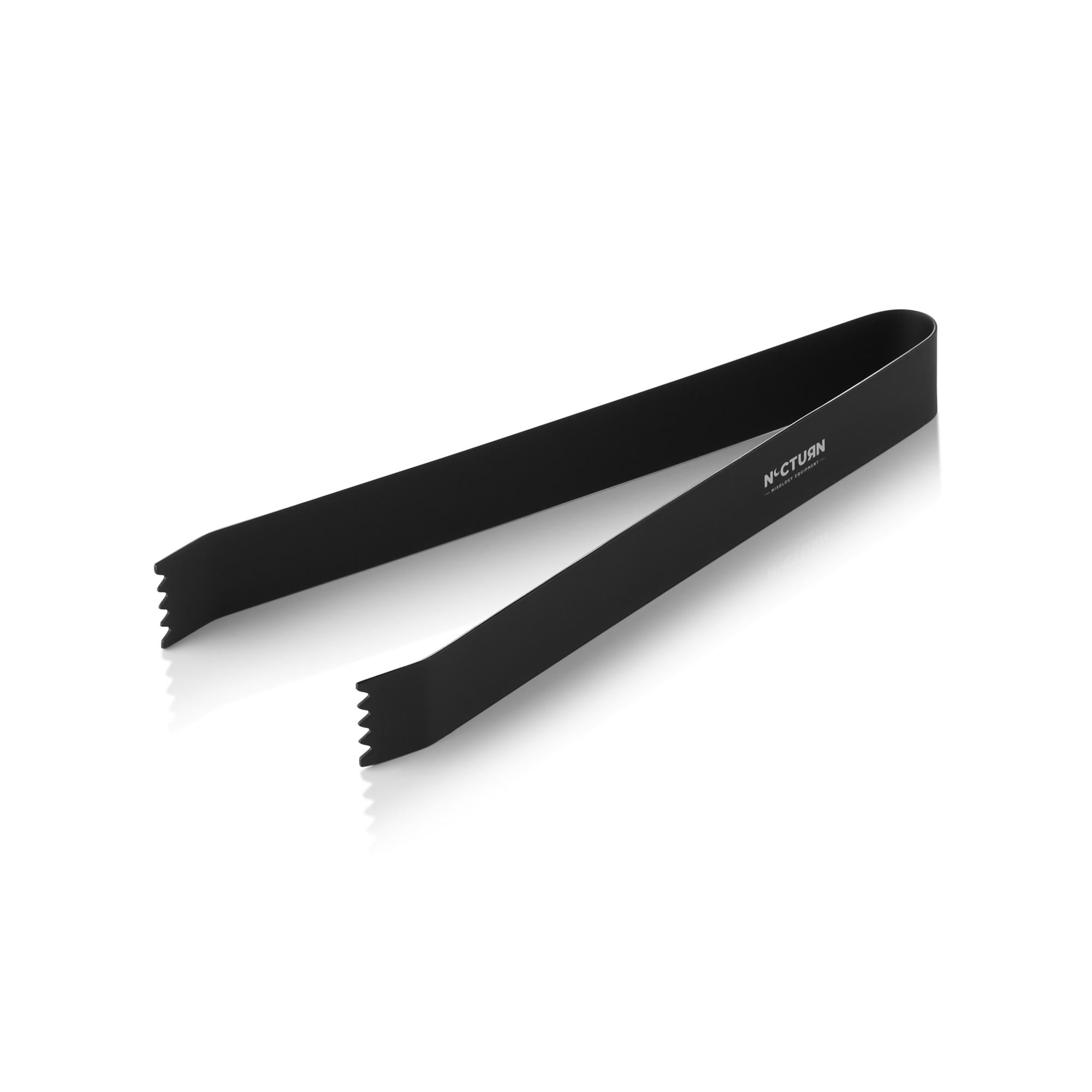 Eiszange 18cm NOCTURN 18/8 schwarz matt