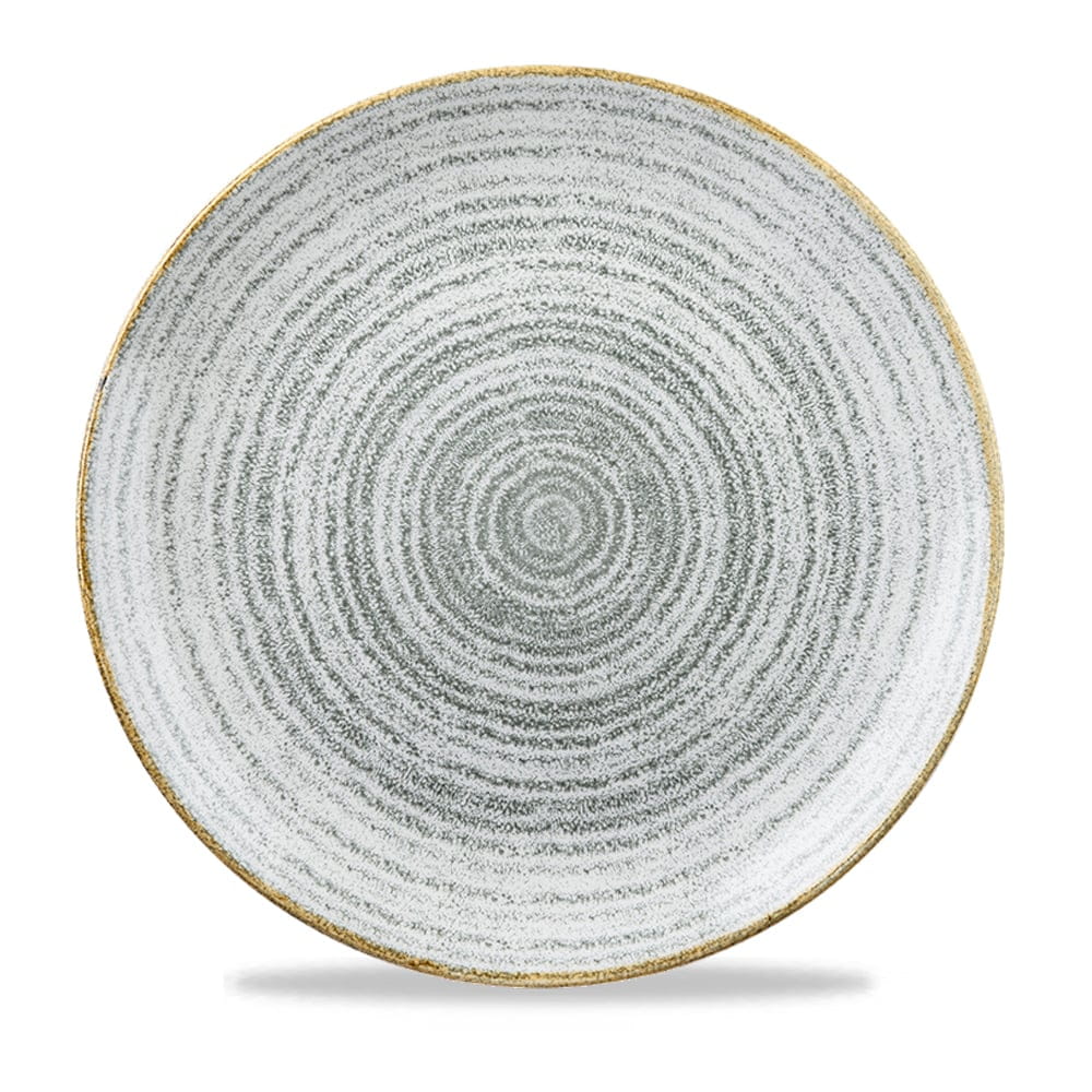 Teller flach coup 29cm STUDIO PRINTS HOMESPUN stone grey