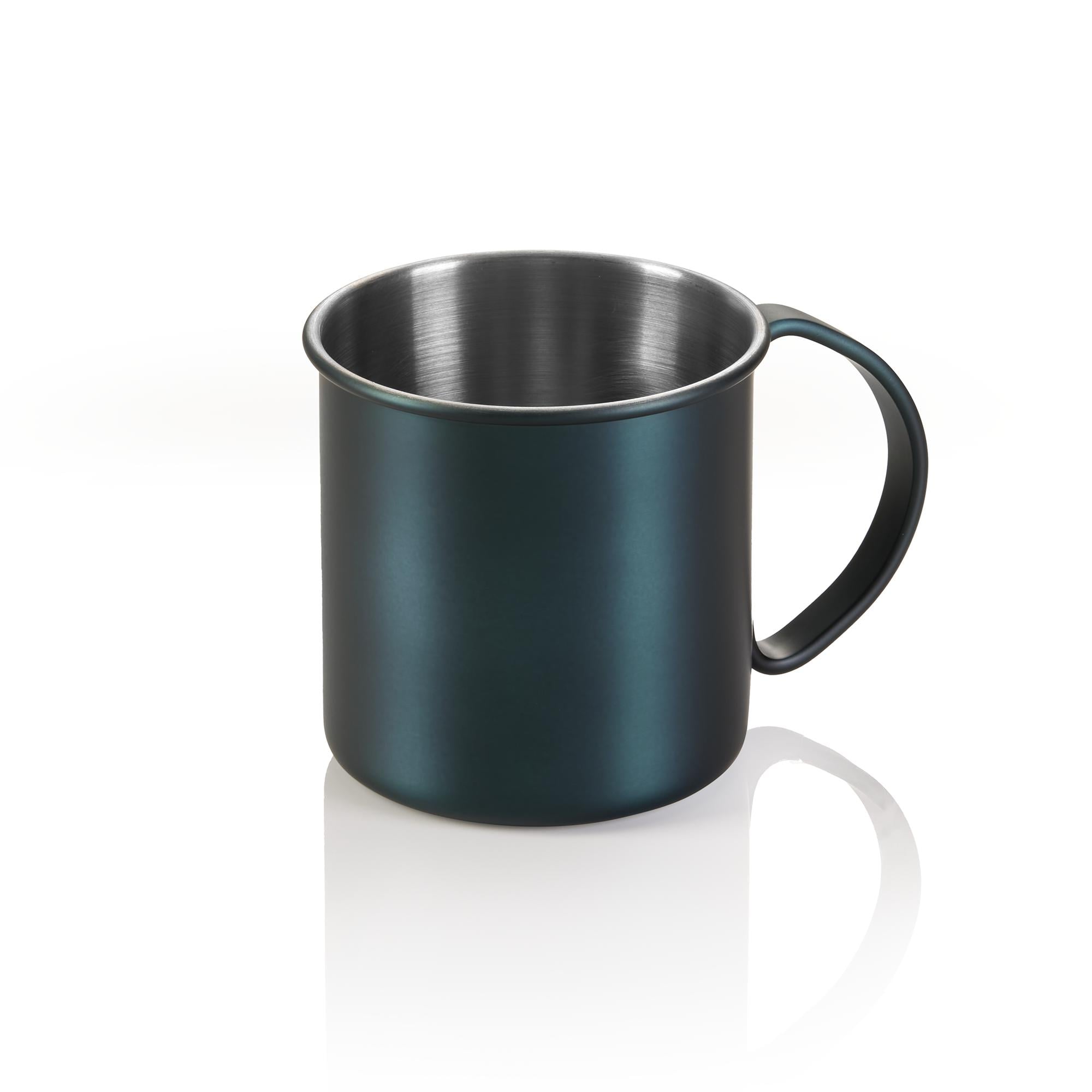 Moscow-Mule-Becher 0,45l Ø9cm H9cm NOCTURN 18/8 blau matt