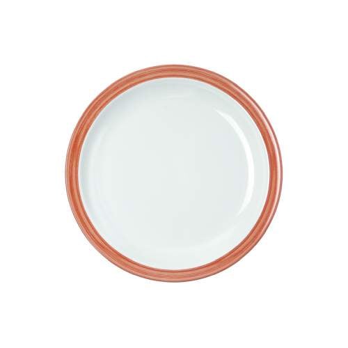Teller flach Fahne Ø23,5cm BISTRO orange