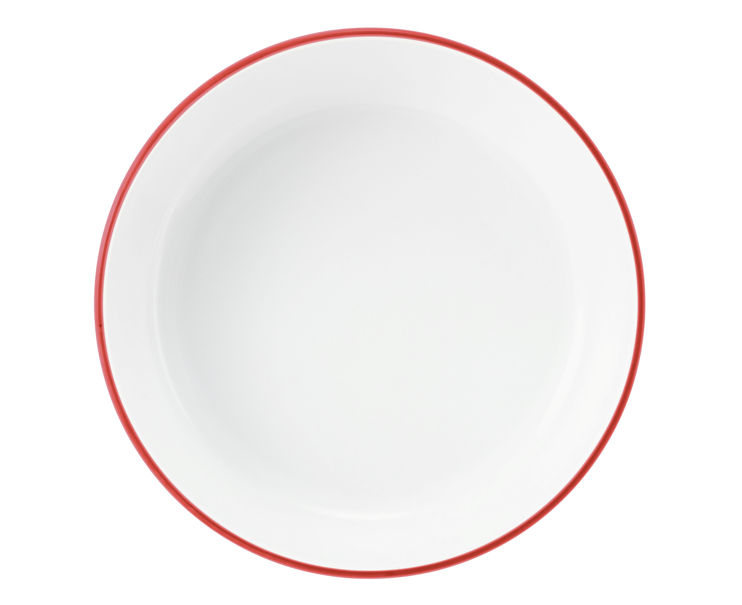 Schale rund rund 13,5cm COMMUNITY streublume rote linie