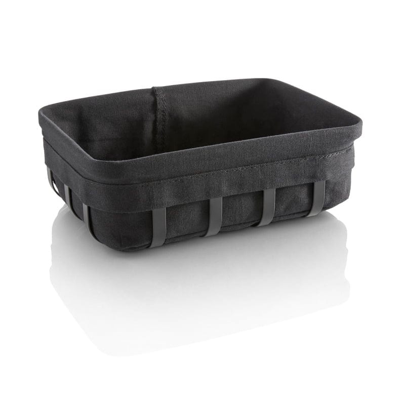 Brotkorb 22x16x7,5cm M Edelstahl schwarz beschichtet STYLE LIGHTS